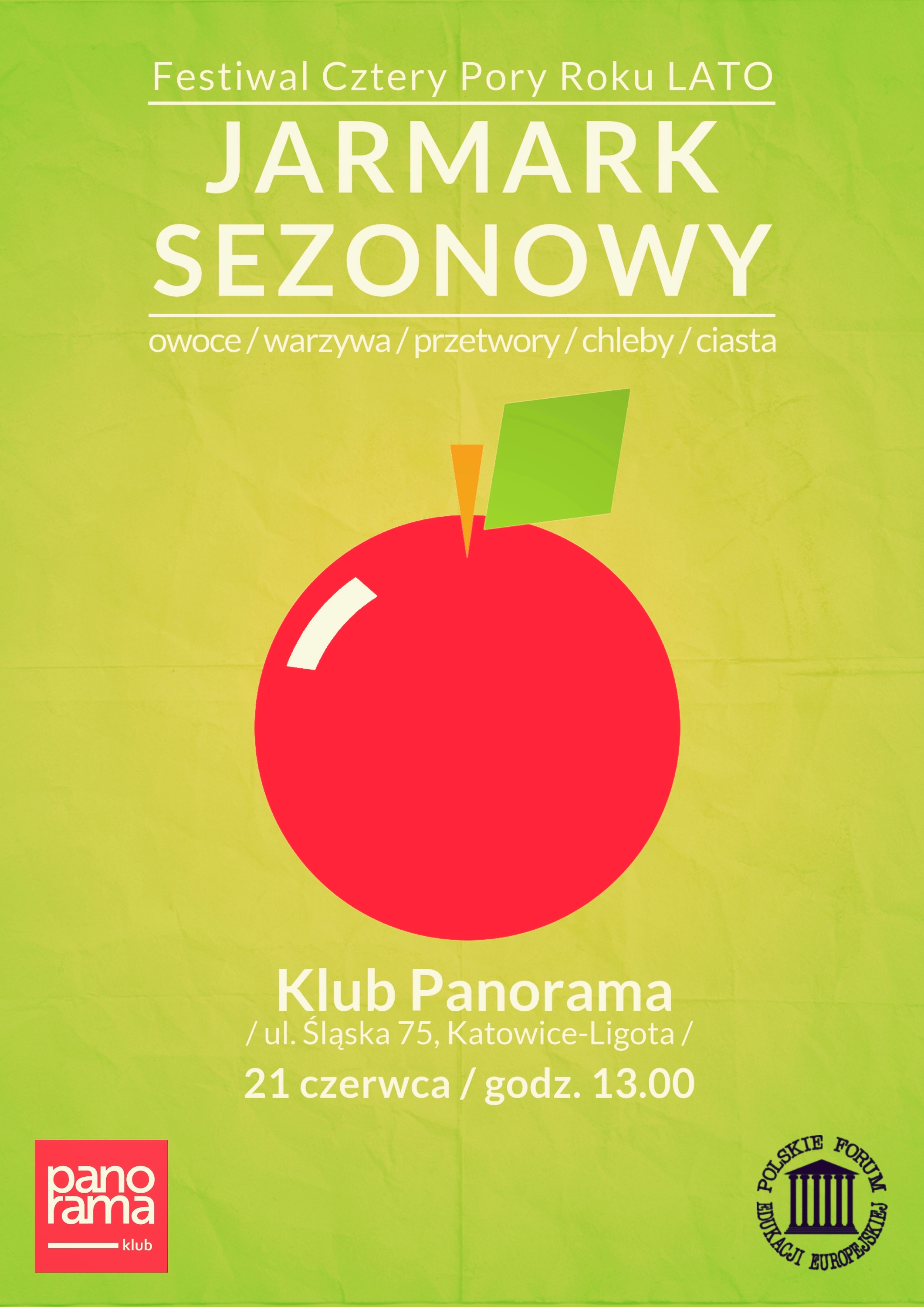 Lato 2014 - Jarmark Sezonowy - plakat